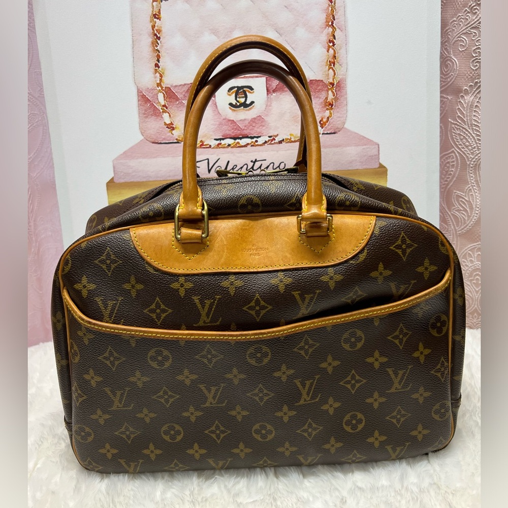 Louis Vuitton Monogram Canvas Deauville Bag-MB0014 - Picture 1 of 12